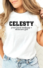 Celesty Makeup + Skincare Girl Tee